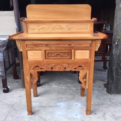 BÀN THỜ GỖ CĂM XE