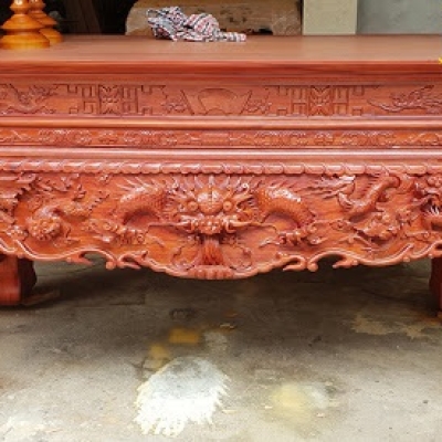 SẬP THỜ HƯƠNG ĐỎ CHÂN 16 2M16