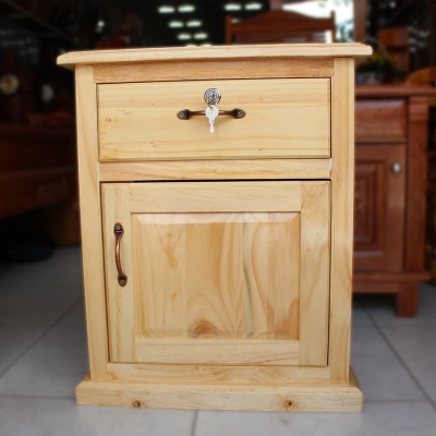 Tủ Đầu Giường Gỗ Sồi Nga