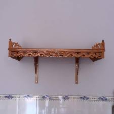 TRANG THỜ TREO TƯỜNG GÕ ĐỎ 1M07