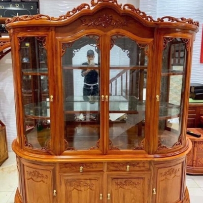 Tủ Rượu Gỗ đỏ 